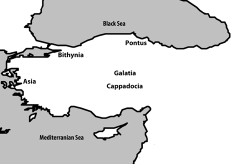 Asia Minor Map
